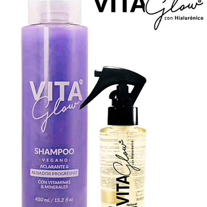 COMBO SHAMPOO VEGANO MÁS ALISADOR