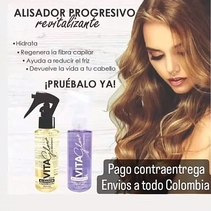 COMBO SHAMPOO VEGANO MÁS ALISADOR